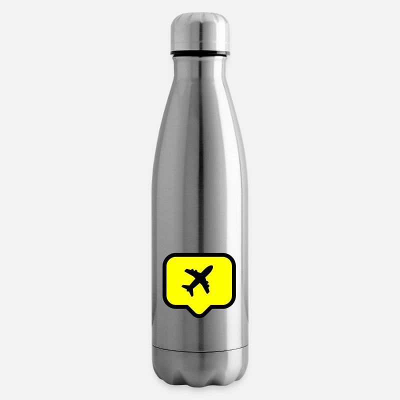Aéronef! - Bouteille isotherme - argent clair