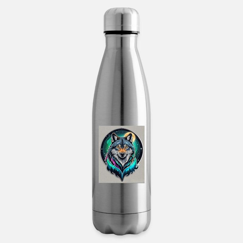 Wolf - Isolierflasche - Lightsilver