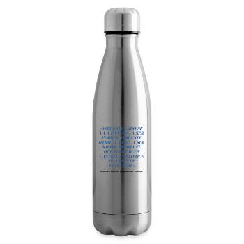 The 13 of Fame - Insulated Water Bottle - silver - Right