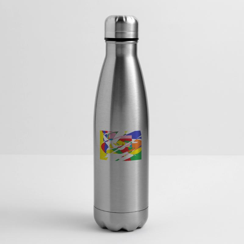 Pattern Insulated Water Bottle
