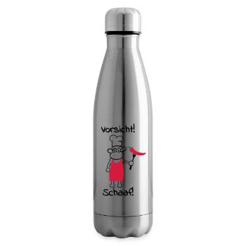 Vorsicht schaaf! - Isolierflasche - Lightsilver - Rechts