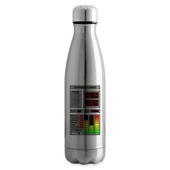 50 Jahre in der Zeit reisen - Zeitreise Computer - Isolierflasche - Lightsilver - Rechts