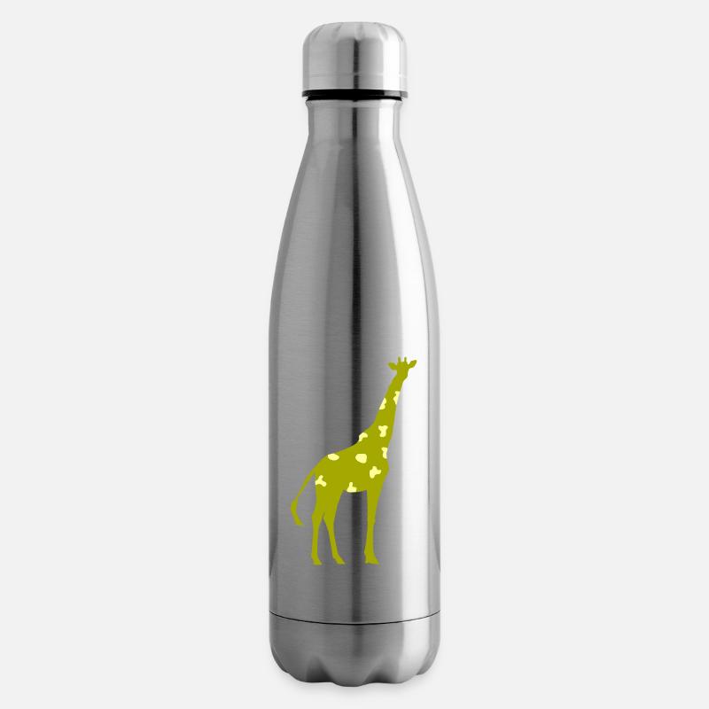 Giraffe - Isolierflasche - Lightsilver