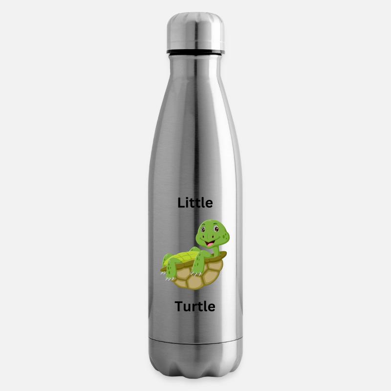 Little turtle - Isolierflasche - Lightsilver