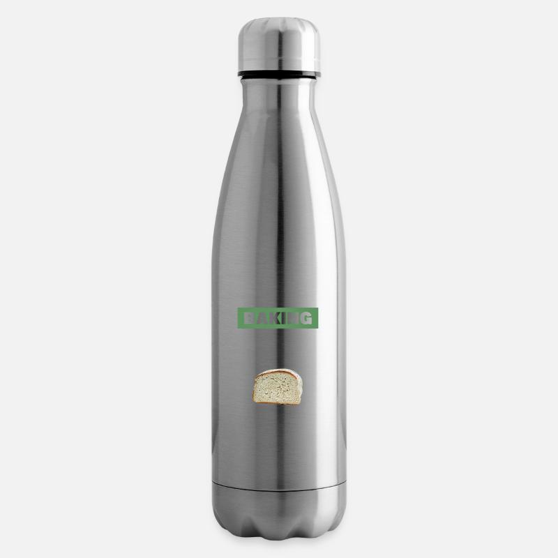 Brot Backen Bäcker - Isolierflasche - Lightsilver