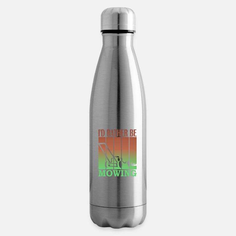 Je préfère tondre - Bouteille isotherme - argent clair
