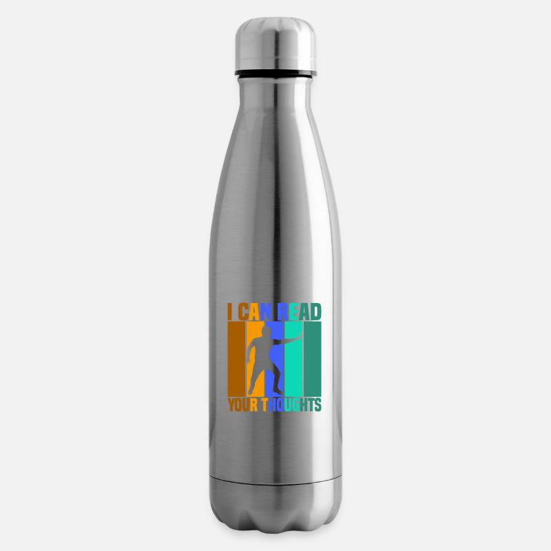 I Can Read Your Thoughts - Isolierflasche - Lightsilver