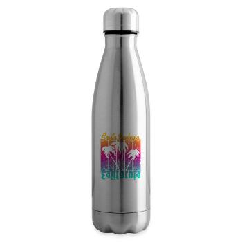 Vintage Santa Barbara Sonnenuntergang - Isolierflasche - Lightsilver - Rechts