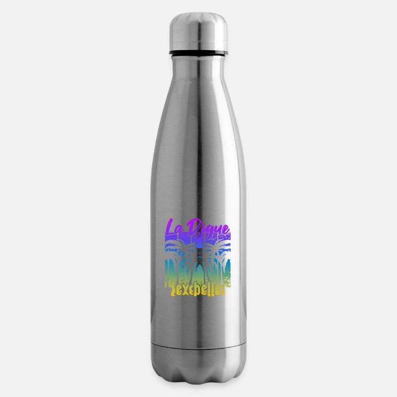 La Digue Seychelles - Isolierflasche - Lightsilver