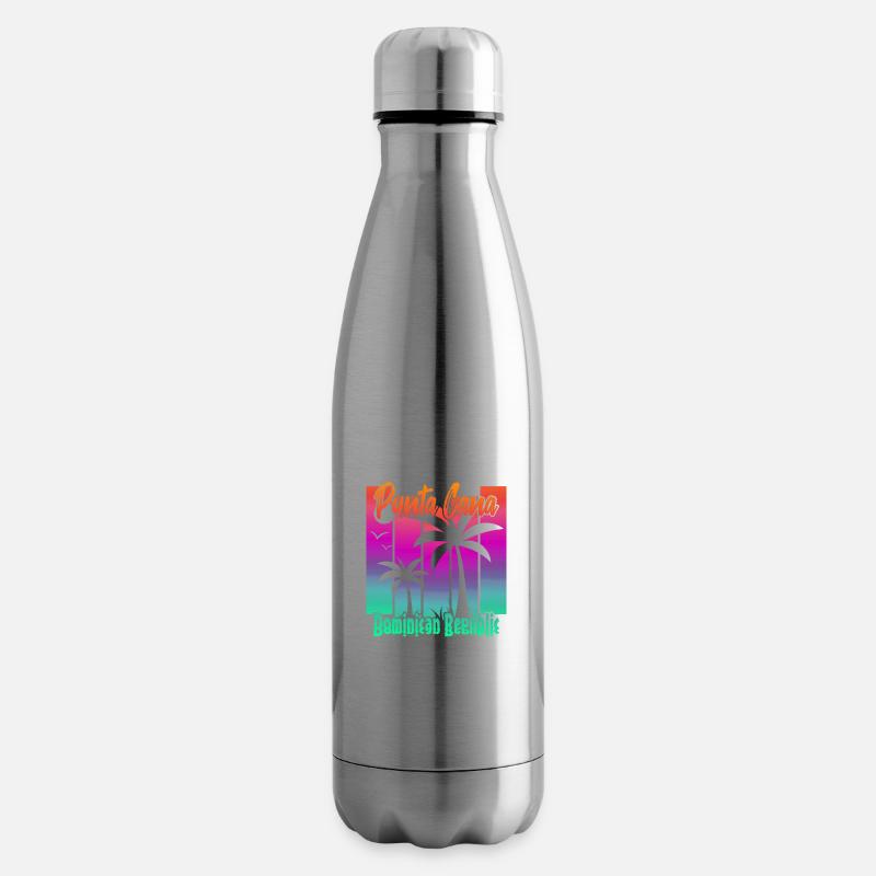 Punta Cana - Bouteille isotherme - argent clair