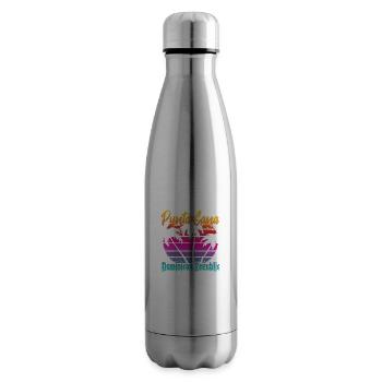 Punta Cana République dominicaine - Bouteille isotherme - argent clair - Droite