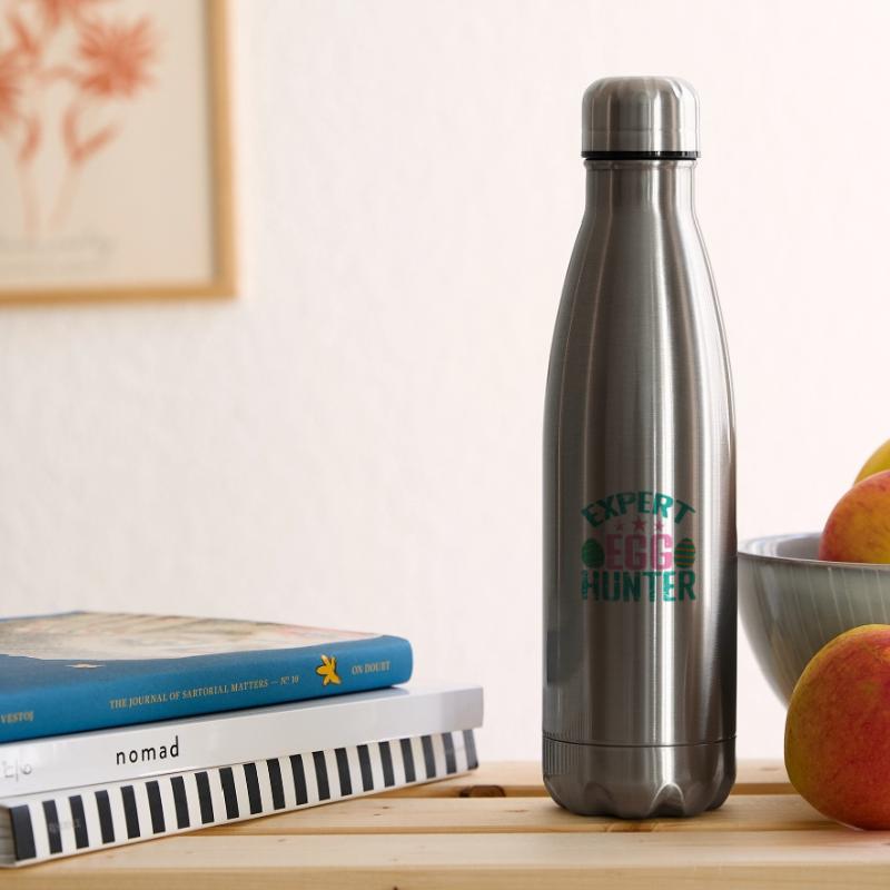 Expert Egg Hunter Easter Colorful Easter Eggs Insulated Water Bottle