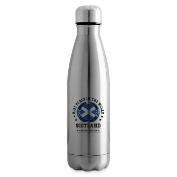 Écosse - Bouteille isotherme - argent clair - Droite