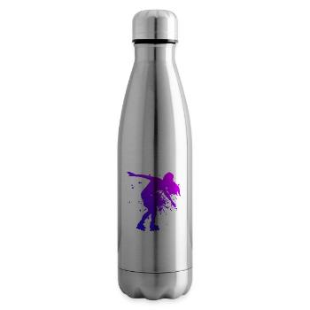 Roller Skating Roller Skating Women's Roller Skating - Insulated Water Bottle - silver - Right
