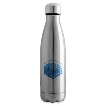Paragliding Men's Paragliding Women - Insulated Water Bottle - silver - Right