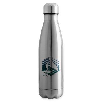 Women hydrofoil Men wingfoil wingsurf wingsurfe - Insulated Water Bottle - silver - Right
