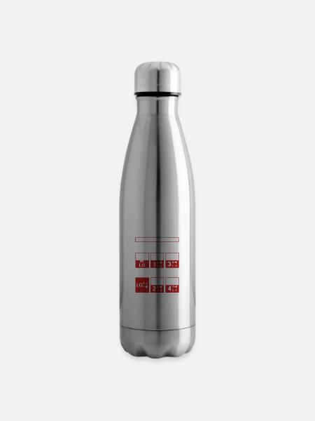 Lkw Fahrer Lustiger Trucker Spruch - Isolierflasche - Lightsilver