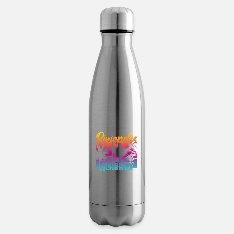 Piriápolis Uruguay - Isolierflasche - Lightsilver