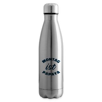 Montag Ist Papaya - Isolierflasche - Lightsilver - Rechts