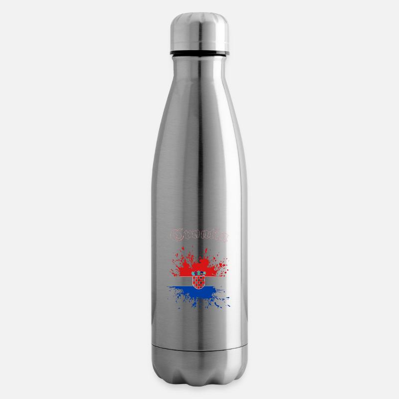 Croatia - Isolierflasche - Lightsilver