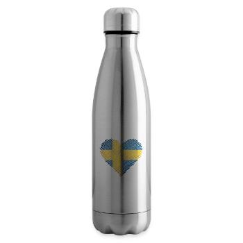 Schweden - Sweden - Swedish - Isolierflasche - Lightsilver - Rechts