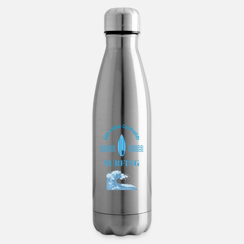 Surferlife - Isolierflasche - Lightsilver