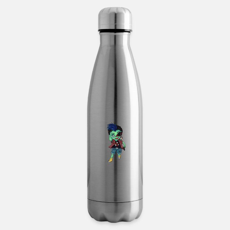 Chibime - Insulated Water Bottle - silver