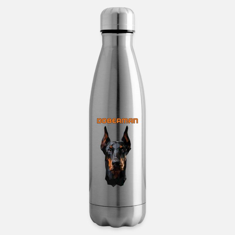 DOBERMAN - Bouteille isotherme - argent clair
