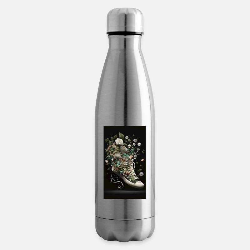 Schuh - Isolierflasche - Lightsilver