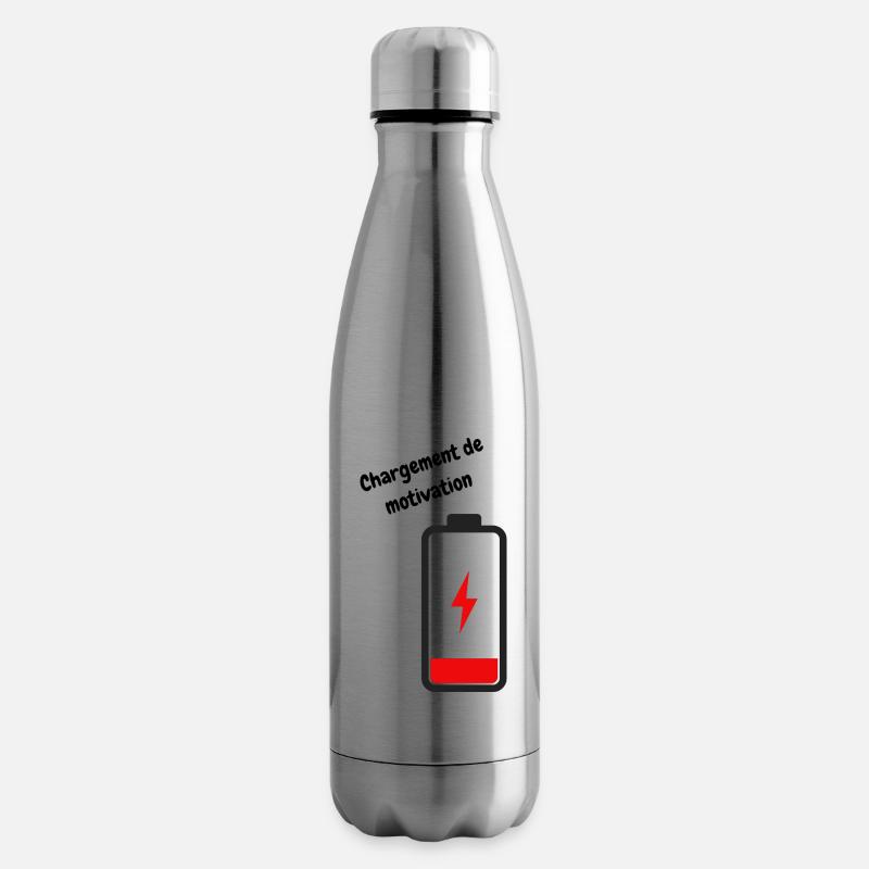 Motivation loading - Insulated Water Bottle - silver