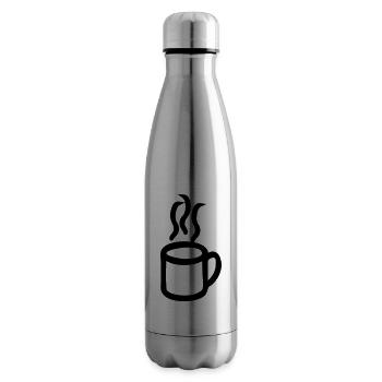 Kaffee - Bouteille isotherme - argent clair - Droite