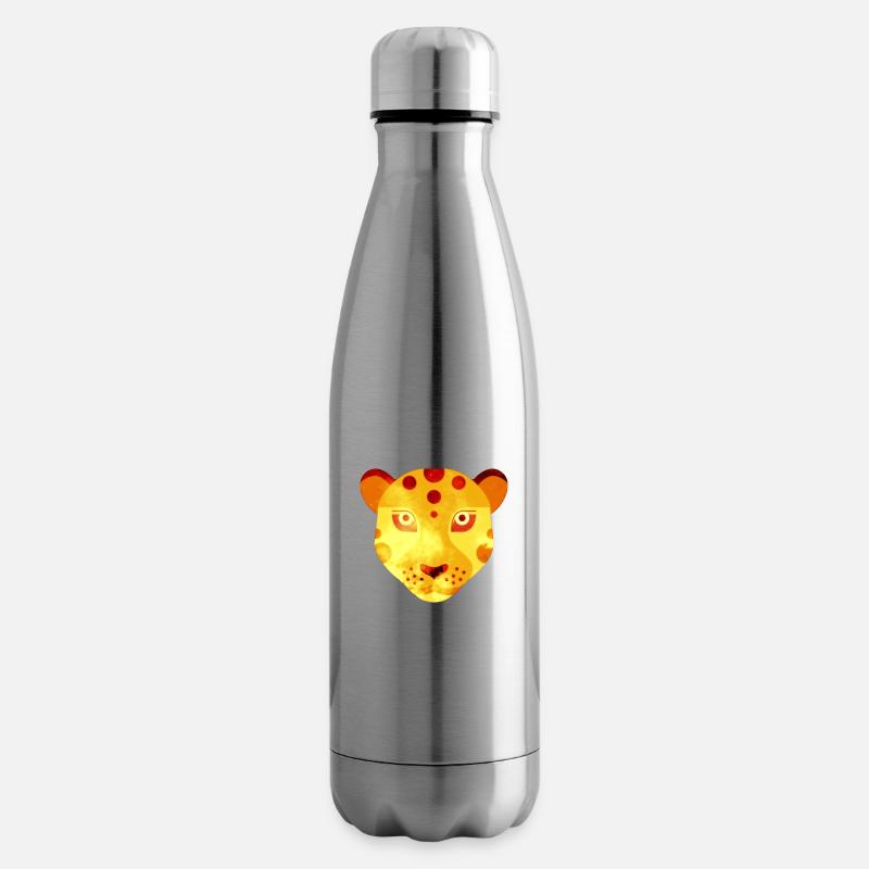 Leopard - Isolierflasche - Lightsilver
