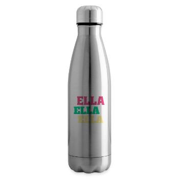 Ella Geschenke zum Geburtstag Ellas Name Ellachen - Isolierflasche - Lightsilver - Rechts