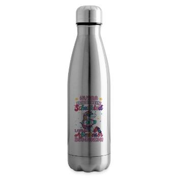 Ich bin ein Schulkind Einhorn - Isolierflasche - Lightsilver - Rechts