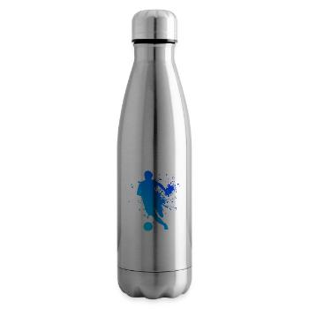 Football Football Women's Football Men - Insulated Water Bottle - silver - Right