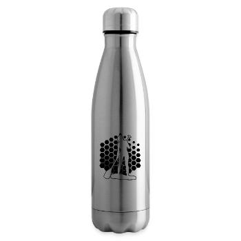Sup Standup Paddle Femmes Hommes Standup Paddle - Bouteille isotherme - argent clair - Droite