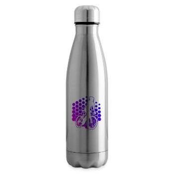 Herren Roadbike Rennradfahrer Rennradfahren - Isolierflasche - Lightsilver - Rechts