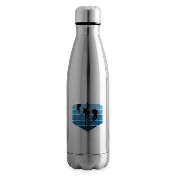 Plongeur plongeur Plongeurs Hommes Plongeurs sous-marins - Bouteille isotherme - argent clair - Droite