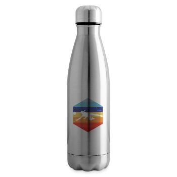 Volleyball Playing Volleyball Men's Volleyball - Insulated Water Bottle - silver - Right