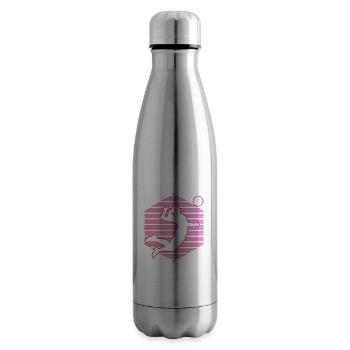 Women's Volleyball Men's Volleyball Player - Insulated Water Bottle - silver - Right