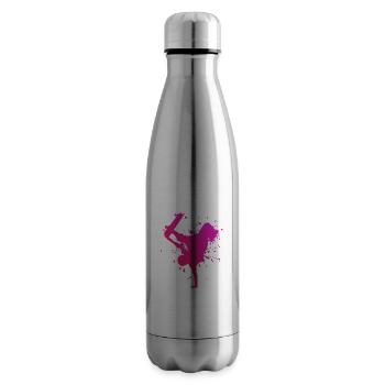 Skateboard Skateboa Homme Skateboa Femmes - Bouteille isotherme - argent clair - Droite