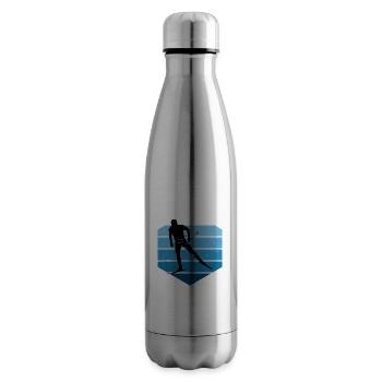 Women's Cross-Country Skating Cross-Country Classic - Insulated Water Bottle - silver - Right