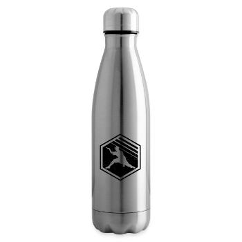 Kung Fu Kungfu Arts Martiaux Hommes Wushu - Bouteille isotherme - argent clair - Droite