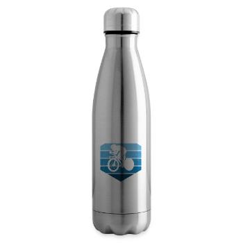 Vélo de route Femme Cyclisme de route Cycliste de route - Bouteille isotherme - argent clair - Droite