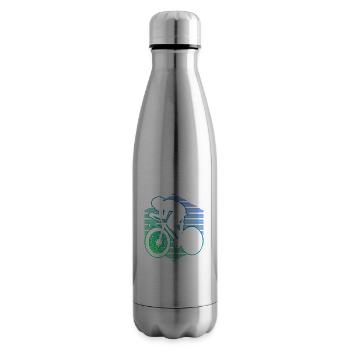 Vélo de route Cycliste de route Vélo de route Hommes - Bouteille isotherme - argent clair - Droite