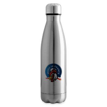 MADE IN FRANCE - Bouteille isotherme - argent clair - Droite