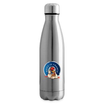 MADE IN FRANCE - Bouteille isotherme - argent clair - Droite