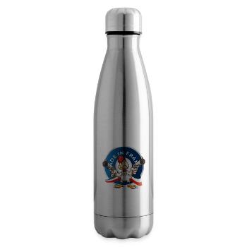 MADE IN FRANCE - Bouteille isotherme - argent clair - Droite
