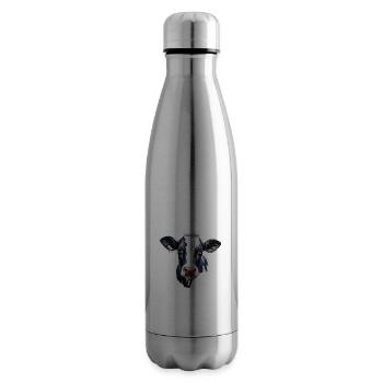 Kuh Holstein-Friesian - Isolierflasche - Lightsilver - Rechts