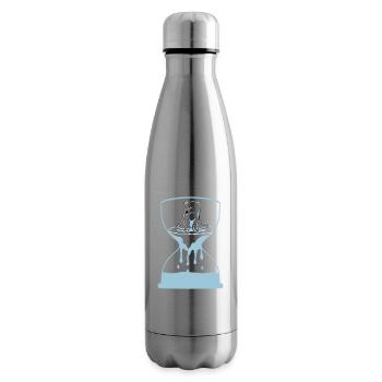 Polar bear - Insulated Water Bottle - silver - Right
